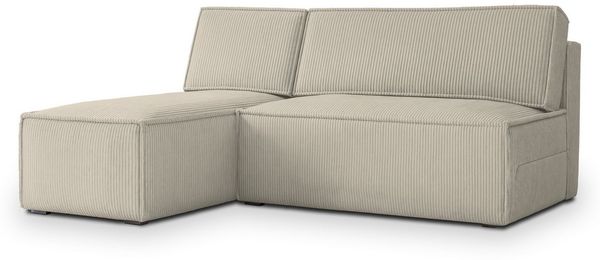 Masseno Ecksofa BRISO mit Schlaffunktion L-Form, Sofa mit Bettkasten