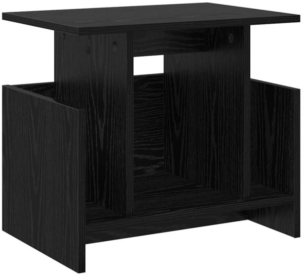 vidaXL TV-Ständer Schwarz Eichen-Optik 50 x 35 x 45 cm Holzwerkstoff 891002
