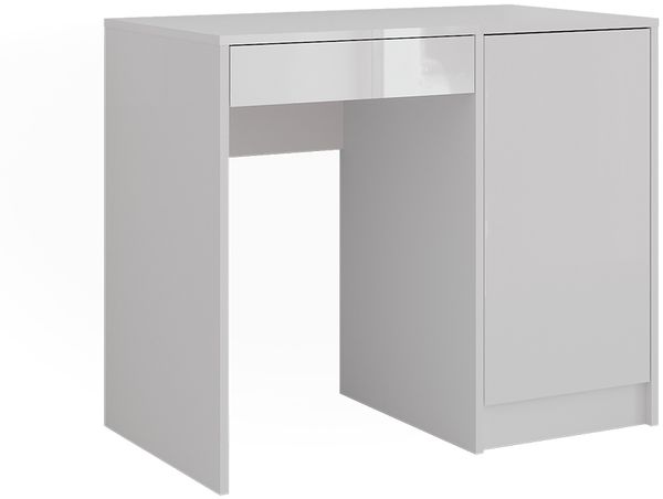 Schminktisch Sherry Weiß/Weiß Hochglanz 89.8 cm Vicco