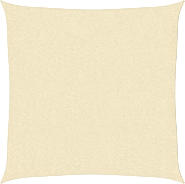 vidaXL Sonnensegel 160 g/m² Creme 2,5x2,5 m HDPE 311163