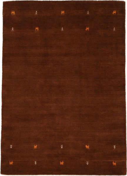 carpetfine Wollteppich Gabbeh Uni, auch als Läufer und Rund erhältlich, rechteckig, Höhe: 15 mm, reine Wolle, handgewebt, Gabbeh Loom Tiermotiv, große Farbauswahl