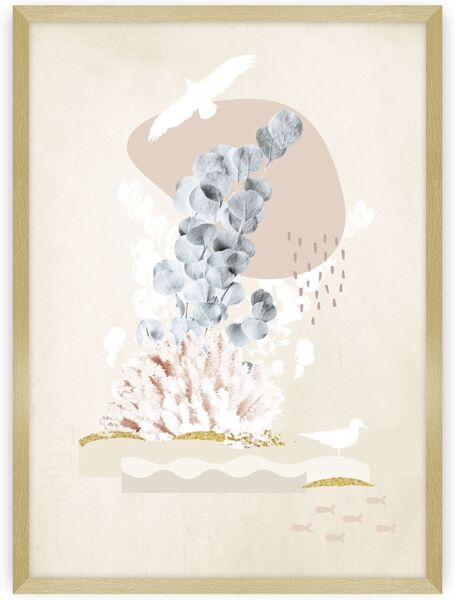 Dekoria Poster Beige Abstract I