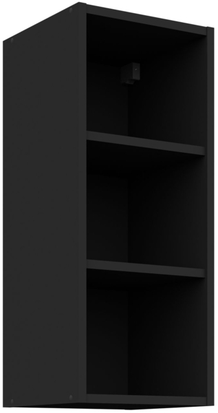 Hängeschrank Regal 30 cm Schwarz matt Küchenzeile Küche SIENA / MONZA / ARONA