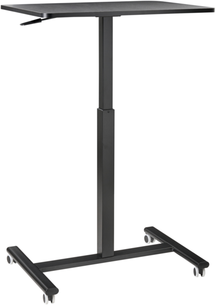 Laptoptisch manuell höhenverstellbar ACADEMIA Schwarz 65 cm 48 cm