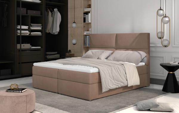 Boxspringbett Amber – Luxuskomfort und Flexibilität in 3 Farben und Größen