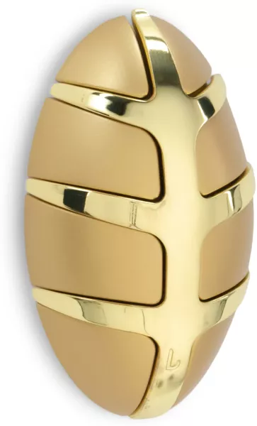 Spinder BUG Garderobe - Modernes Design, ABS & Zamack, Gold