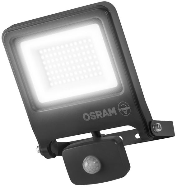 Osram Außenleuchte ENDURA Flood Bewegungsmelder 50W PCR dunkelgrau kaltweiß