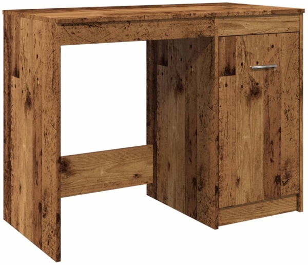 vidaXL Schreibtisch Altholz-Optik 100x50x76 cm Holzwerkstoff 856002
