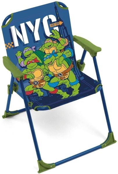 Ninja Turtles Klappstuhl für Kinder mit Armlehnen
