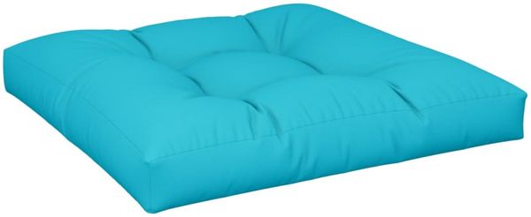 vidaXL Palettenkissen Türkis 70x70x12 cm Stoff 360490 Bild 4