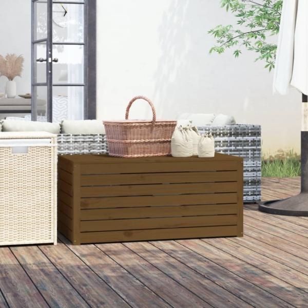 vidaXL Gartenbox Honigbraun 101x50,5x46,5 cm Massivholz Kiefer 823951