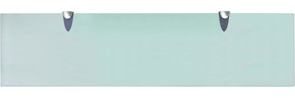 vidaXL Schwebendes Regal, Glas transparent, 0,8 x 20 x 80 cm Bild 3