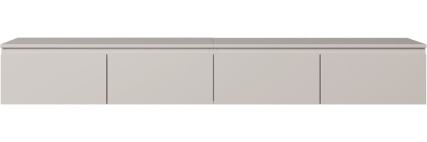 Selsey 'Bemmi' TV-Hängeboard, Greige, ca. 30 x 200 x 32 cm Bild 6
