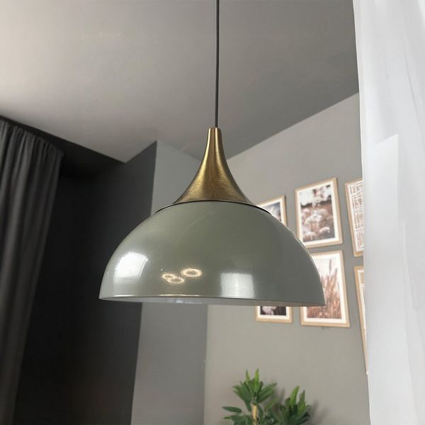 Bamyum Pendelleuchte Pendelleuchte Yimpi Metall Ø30 cm, E27, Moderne Pendelleuchte, ohne Leuchtmittel