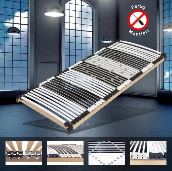 Extra stabiler 44 Leisten Lattenrost starr 140x200 cm