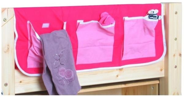 Betttasche für Hochbett pink