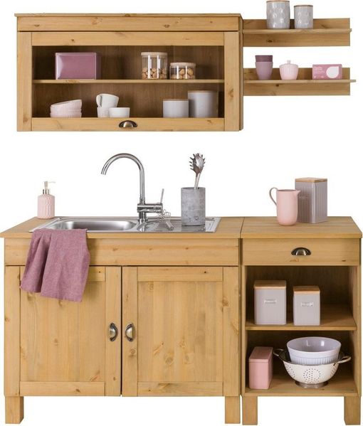 Home affaire Pantryküche Oslo, Breite 150 cm, ohne E-Geräte