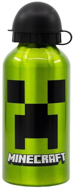 Minecraft Trinkflasche Minecraft Creeper Kinder Aluminium Trinkflasche, 400 ml