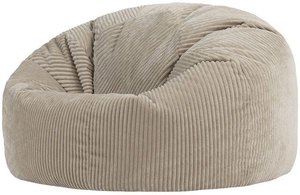 icon Sitzsack Erwachsene XXL aus Cord „Kingston“, Sitzsack XXL, Made in Germany, für Erwachsene & Kinder, für Wohnzimmer