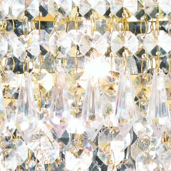 Reality | Trio Pendelleuchte, D=25cm, H=35cm ~ Messing/klar Bild 4