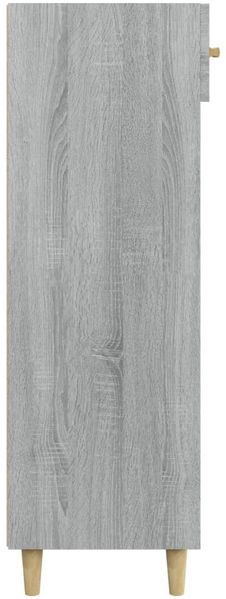 vidaXL Schuhschrank Grau Sonoma 60x35x105 cm Holzwerkstoff 817556 Bild 8