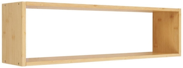 House Nordic Wandregal, Bambus, natur, 70x15x19,5 cm