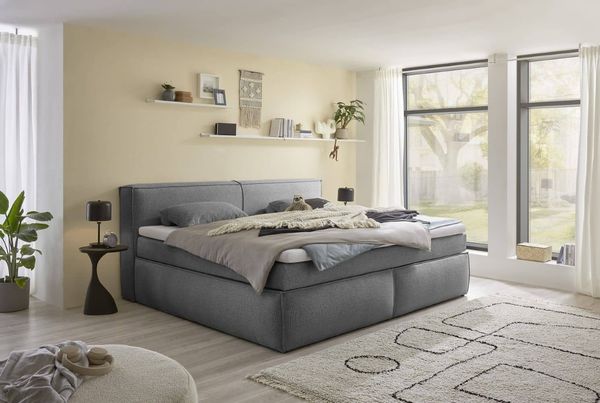 Boxspringbett Sandon 180x200 cm | 240x200 cm– Familienbett Pixie
