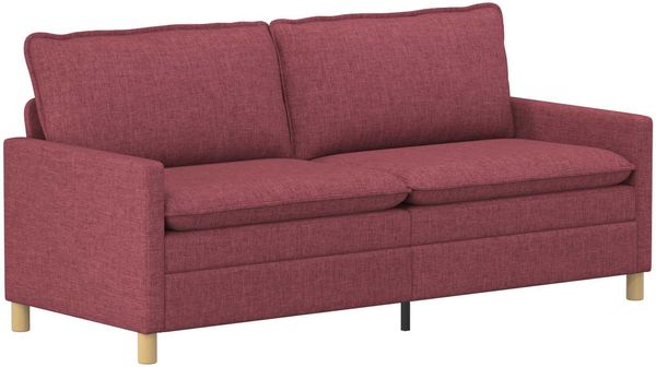 vidaXL Sofa Weinrot 196 x 81 x 87,5 cm Stoff 42028876 Bild 2