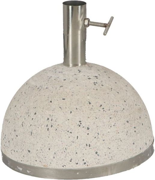 Esschert Design Sonnenschirmständer 11,5 kg S Weiß PV09 404608