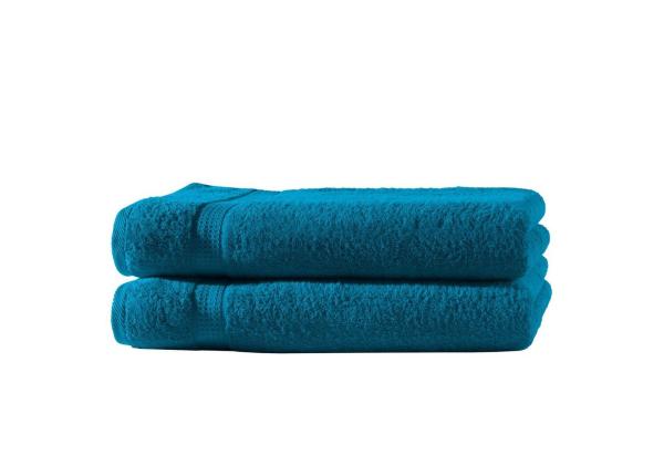Hometex Premium Textiles Handtuch in Premium Qualität 500 g/m², Feinster Frottier-Stoff 100% Baumwolle, 2x Duschtuch, weich, saugfähig, extra schwer & flauschig - TEST BILD TOP MARKE 2025