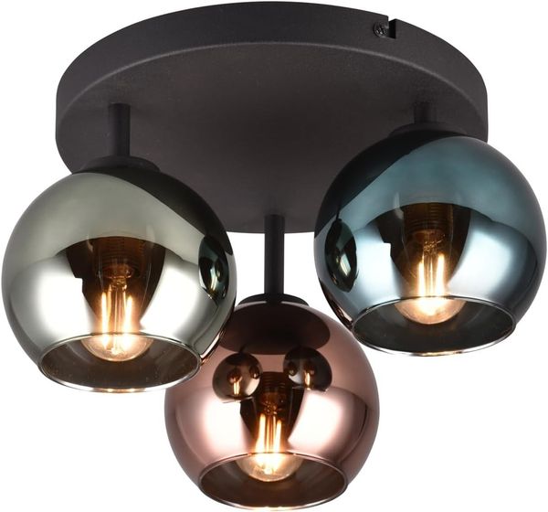 lightling Deckenleuchte Shawn, ohne Leuchtmittel, im Retrodesign