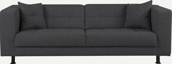 INOSIGN 3-Sitzer Bengo, mit Steppung im Sitz- und Rückenbereich, incl. Zierkissen