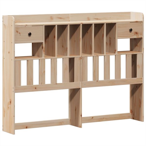 vidaXL Massivholzbett ohne Matratze 140x200 cm Kiefernholz 3323260 Bild 6