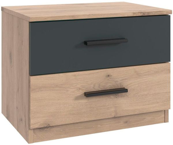 Nachtkonsole Budapest Nachtschrank 52x38x40cm Ausführung braun