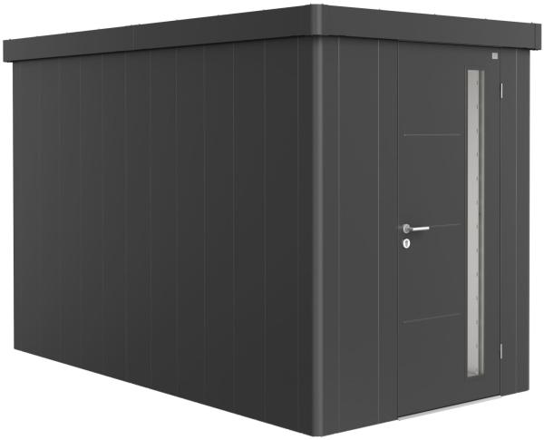 Biohort Gerätehaus Neo, 4A: 180 x 348 x 222 (b x t x h) cm, dunkelgrau-metallic