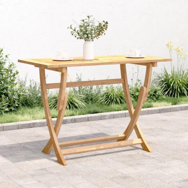 vidaXL Gartentisch Klappbar 110x55x75 cm Massivholz Akazie 365736