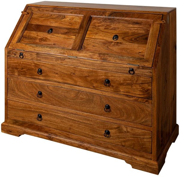 Sekretär Akazie 107x50x100 honig lackiert OXFORD #0515