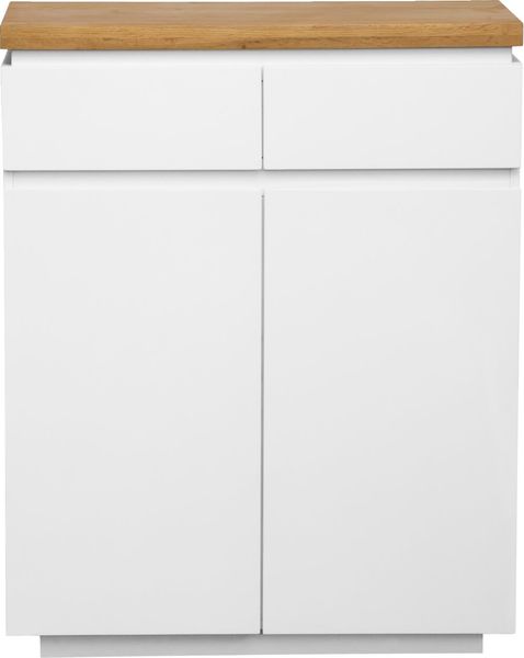 Novel 'DALTON' Schuhkommode, MDF Weiß, 80 x 100 x 42 cm, mit Schubladen