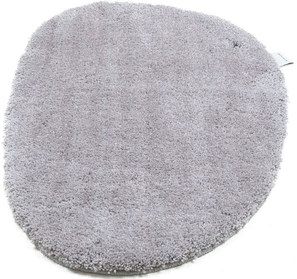 TOM TAILOR HOME Badematte Cozy Bath UNI, Badvorleger, Badezimmer Teppich, Höhe 27 mm, rutschhemmend beschichtet, fußbodenheizungsgeeignet, Polyester, oval, Badteppich, Uni Farben, rechteckig, in rund & oval erhältlich