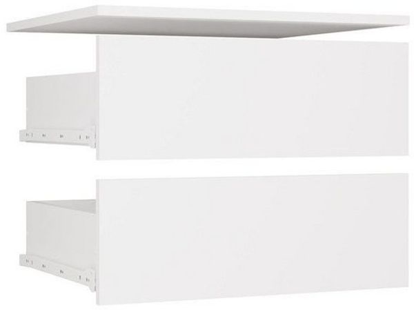 Raumhirsch Furniture Kleiderschrank 2 x Schubladen, Schubladenschrank, Schrankmodu (Maße 56,8 x 50 x 40 (H) cm, 2 Schubladen) Modulschrank, 16 mm Plattenstärke