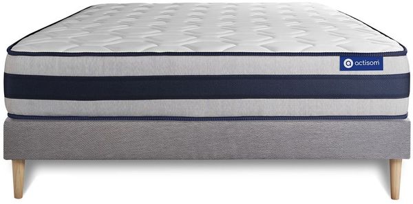 Actilatex ergo matratze 130x220 cm + Bettgestell mit lattenrost - Dicke : 24cm - Latex und Memory-Schaum - H4 Bild 3