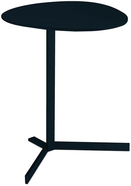 Birdy Kiesel Beistelltisch oval nachtblau H: 53cm