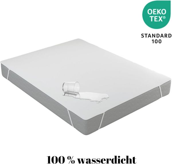 Matratzenschoner Molton Matratzenschoner - Matratzenauflage - Matratzenschutz livessa, Oberfläche Baumwolle - Moltonauflage - Inkontinenzunterlage waschbar