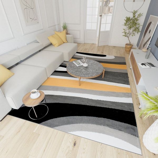 Mazovia Designteppich Modern Teppich Kurzflor Wohnzimmerteppich Robust und pflegeleicht GRAU, 80 x 150 cm, Fußbodenheizung, Allergiker geeignet, Farbecht, Pflegeleicht