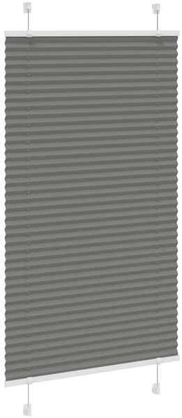 vidaXL Plissee Anthrazit 75x100 cm Stoffbreite 74,4 cm Polyester 4015070 Bild 3