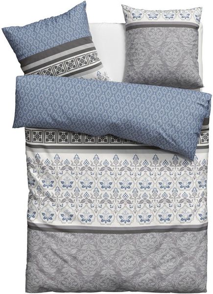 OTTO home Bettwäsche Cremona, Polycotton recycelt, 2 teilig, romantische Bettwäsche in verschiedenen Qualitäten, ab Gr. 135x200 cm