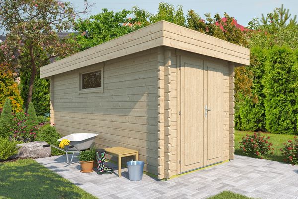 Fjordholz Gartenhaus Modell Rob 44 C Kiefer
