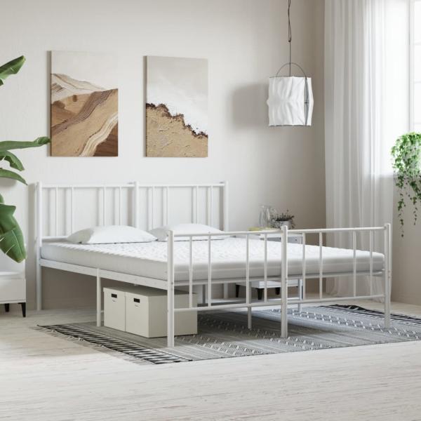 vidaXL Schaumstoffmatratze Weiß 180x220 cm 7-Zonen Härtegrad 20 ILD 4016660