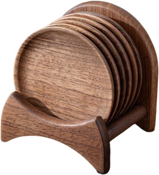 Untersetzer, Holz, Braun