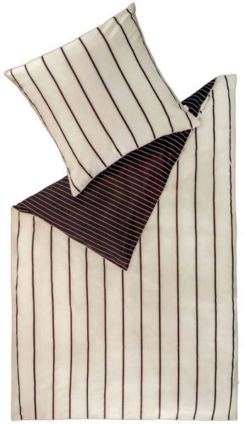 Esprit Bettwäsche CHILL Renforcé Bettwäsche, Baumwolle, 1 teilig, 135x200 cm in Braun